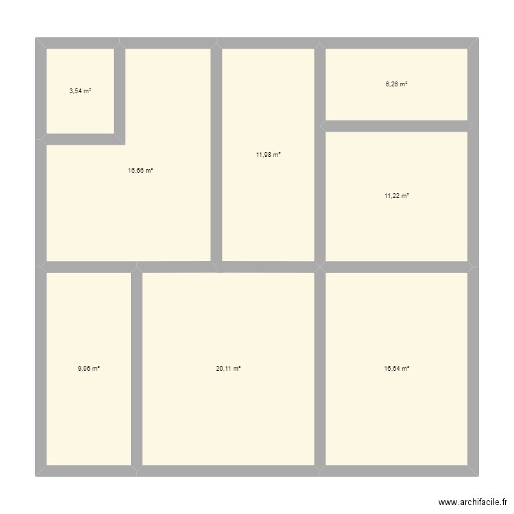 La Boulageoise étage. Plan de 0 pièce et 0 m2