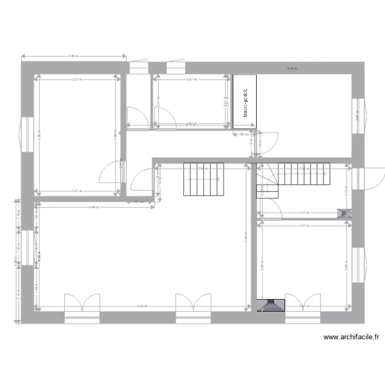 LE BUISSON DE CADOUIN 4326 rez-de-chauss&eacute;e. Plan de 