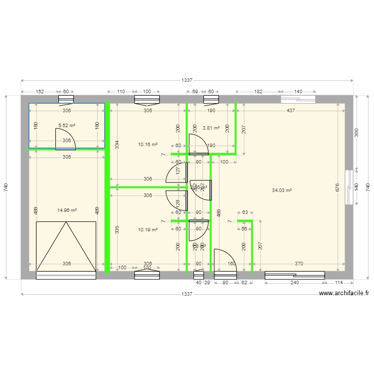 SCI PARADIS LOT 2. Plan de 0 pièce et 0 m2