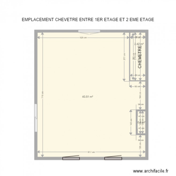 2 EME ETAGE 4. Plan de 0 pièce et 0 m2