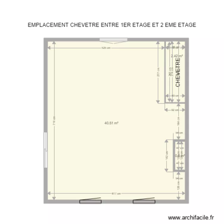2 EME ETAGE 4. Plan de 2 EME ETAGE 4. Plan de