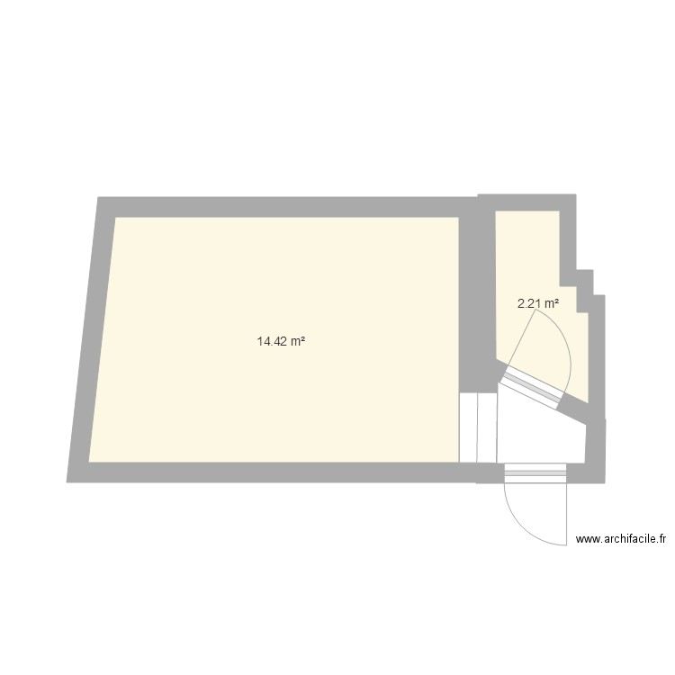 3eme gauche. Plan de 0 pièce et 0 m2