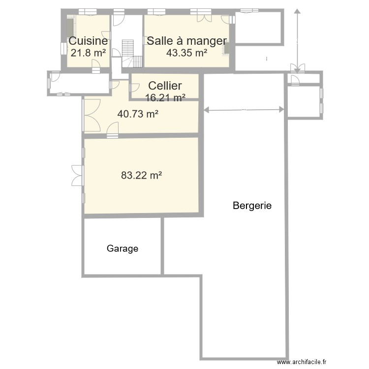 Etchank RdC1. Plan de 0 pièce et 0 m2