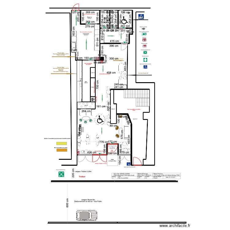 Chez Mémé. Plan de 45 pièces et 887 m2