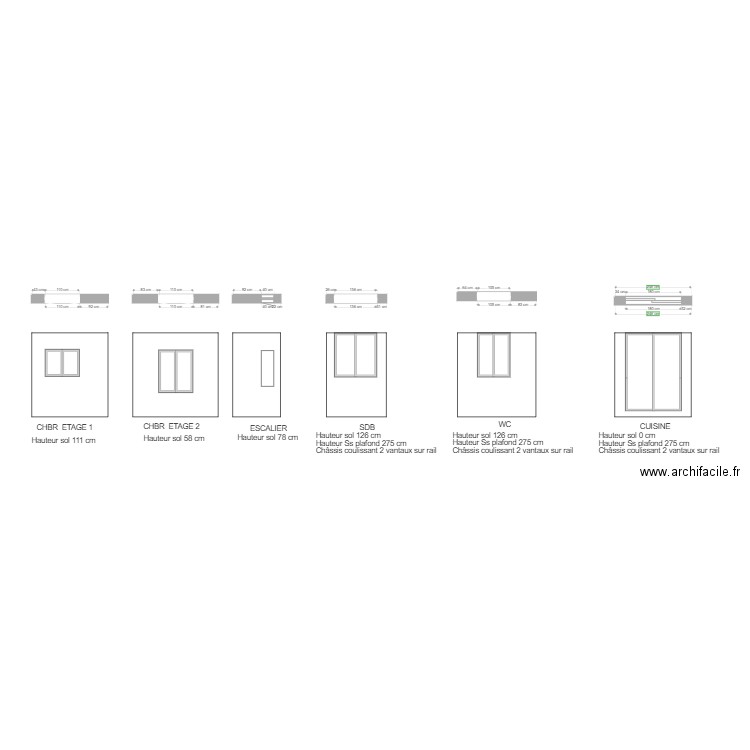 Fenêtres. Plan de 0 pièce et 0 m2