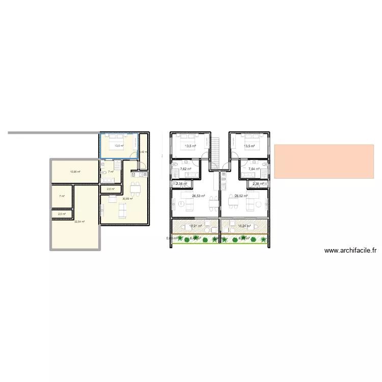INZOZI EXECUTIVE APARTMENTS GROUND FLOOR. Plan de 
