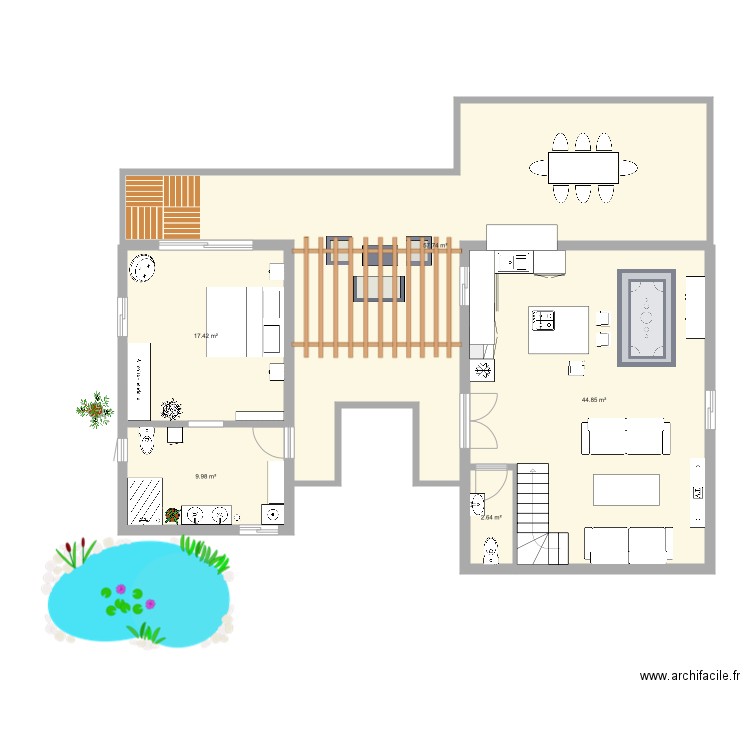 Moorea. Plan de 0 pièce et 0 m2
