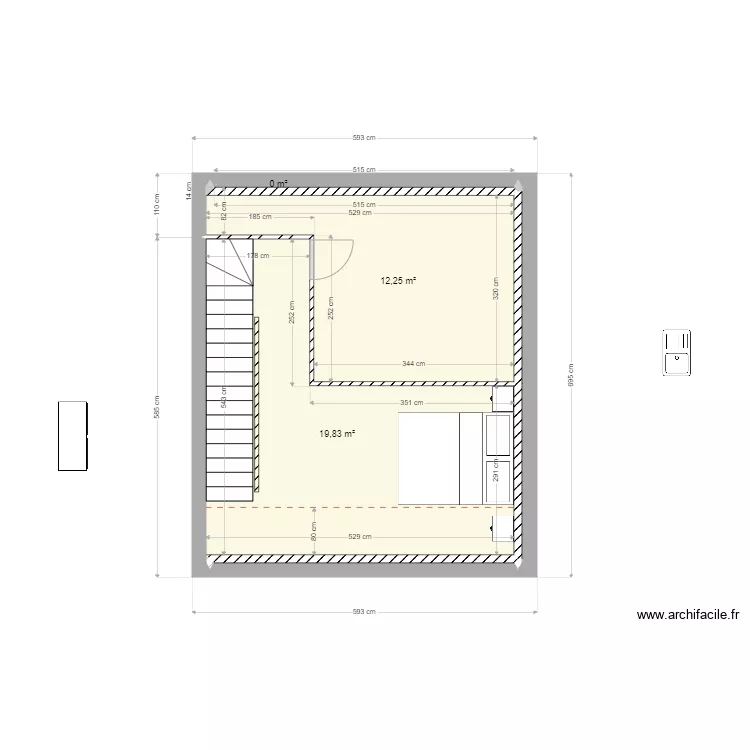 grange étage 3. Plan de grange étage 3. Plan de