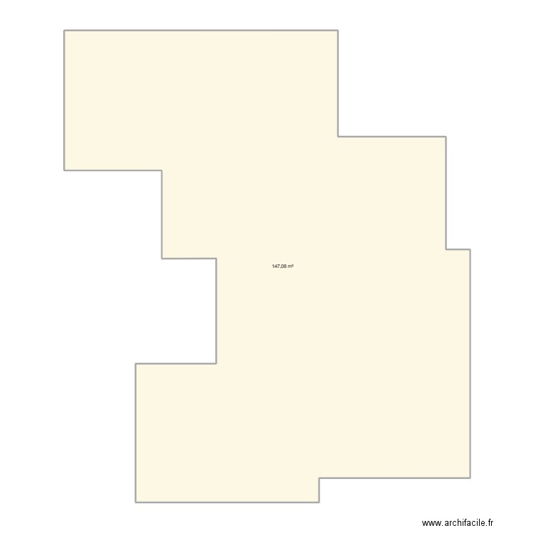 ernestine 11 . Plan de 1 pièce et 147 m2