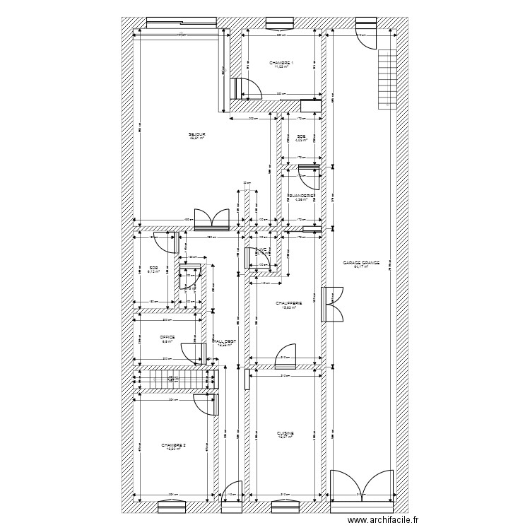 PICARD RDC. Plan de 0 pièce et 0 m2