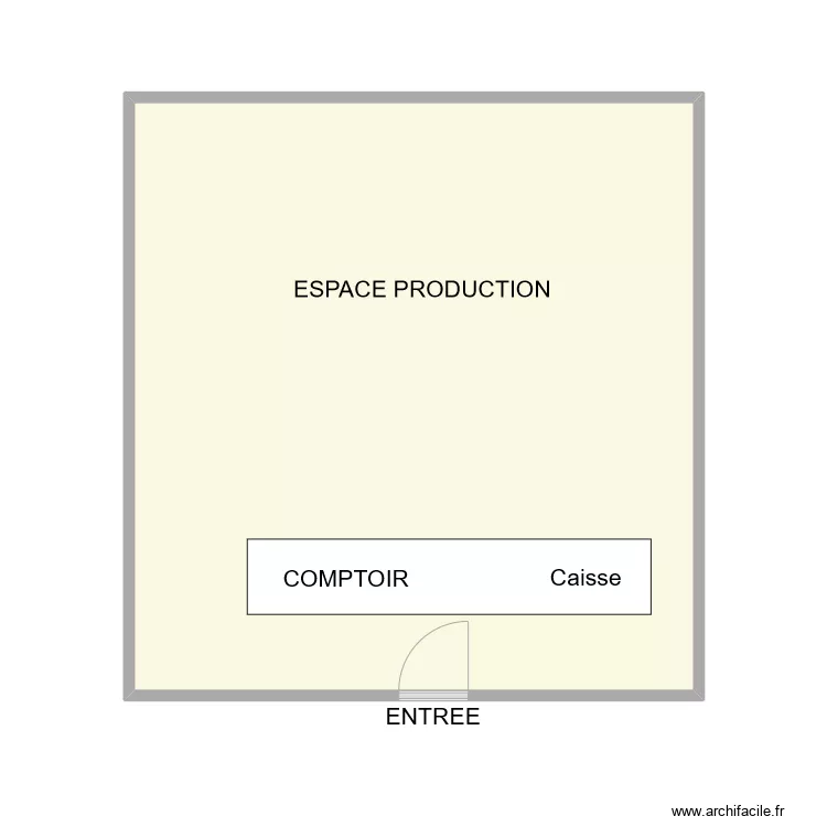 CACTUS PRESSING LANCON. Plan de 