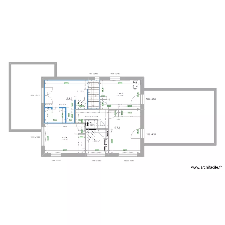 ETAGE DEFINITIF. Plan de ETAGE DEFINITIF. Plan de