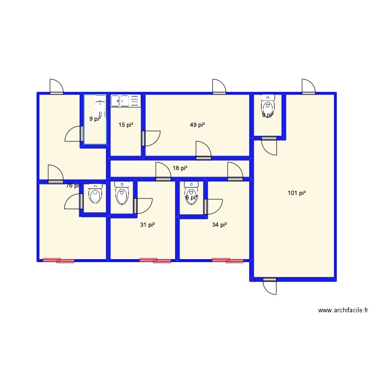 Rapha. Plan de 0 pièce et 0 m2