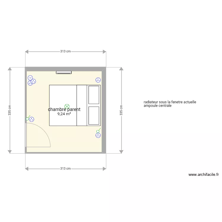chambre parent bretignolles. Plan de chambre parent bretignolles. Plan de