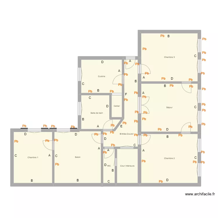 Croquis SCHREIBER. Plan de Croquis SCHREIBER. Plan de