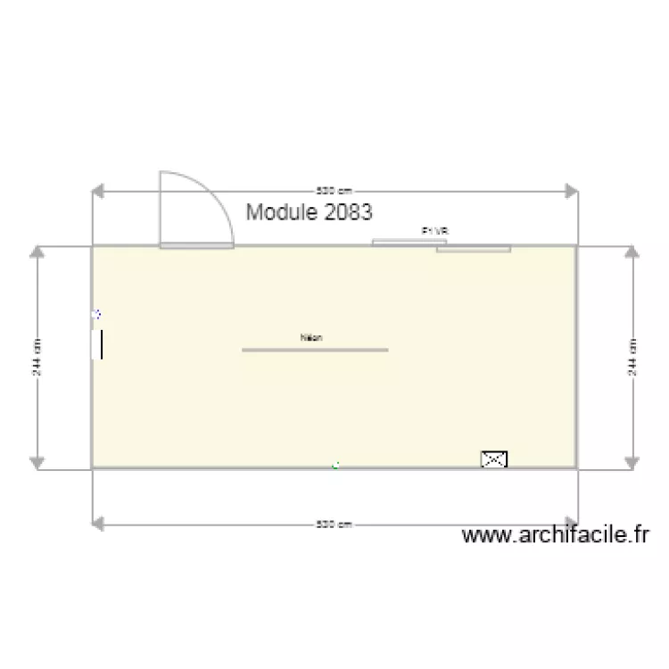 module 2083 a. Plan de 