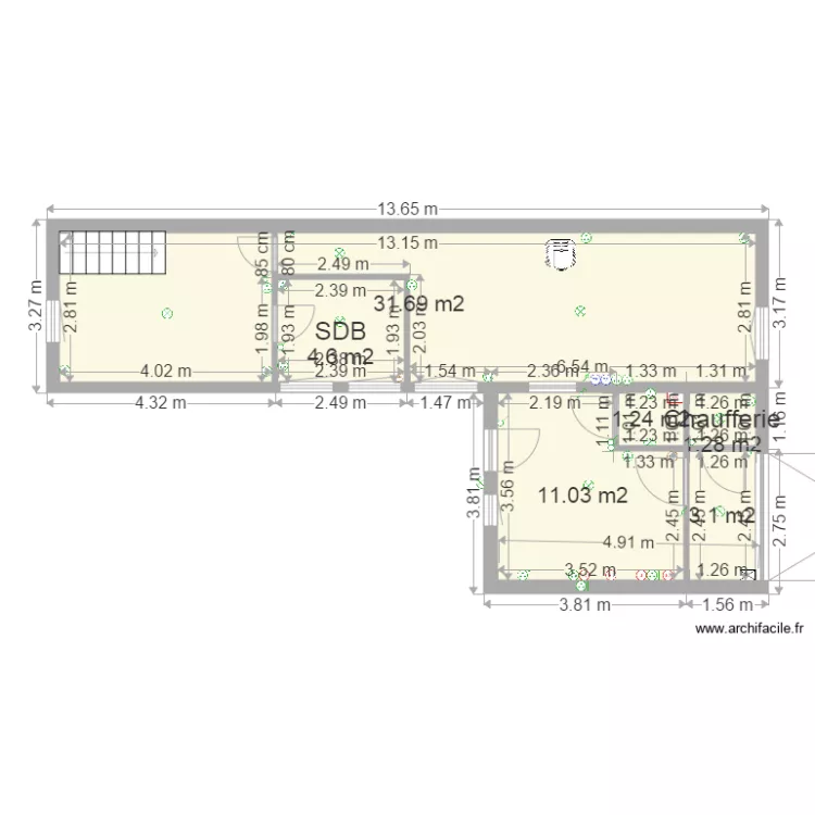 Akmoun. Plan de 