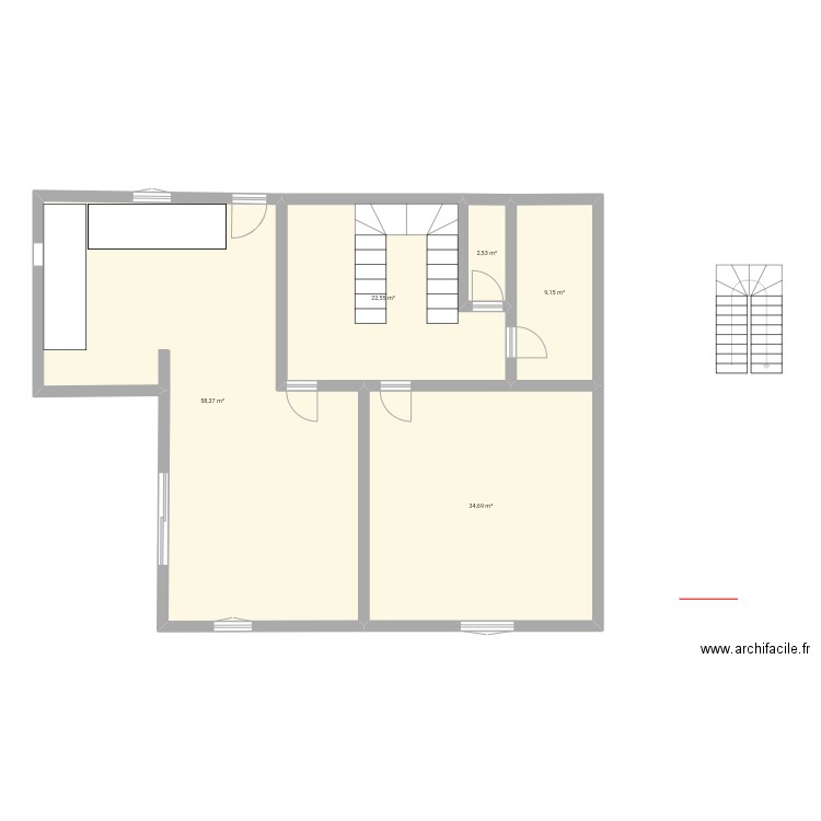 Grille. Plan de 0 pièce et 0 m2