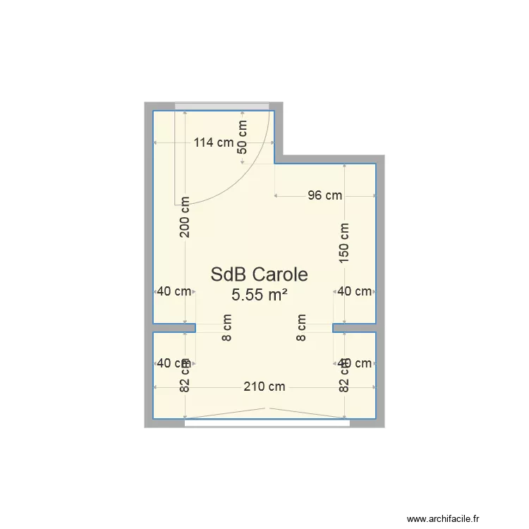 sdb. Plan de sdb. Plan de