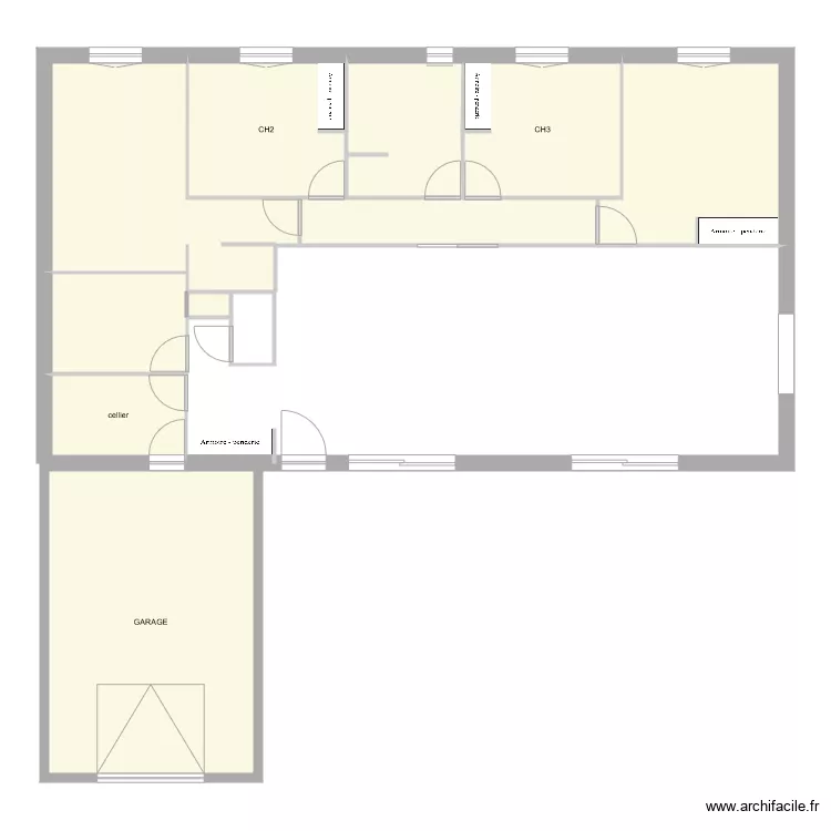 maison epilobes vierge. Plan de maison epilobes vierge. Plan de