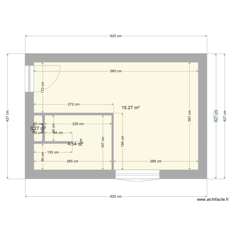 Studio V1. Plan de Studio V1. Plan de