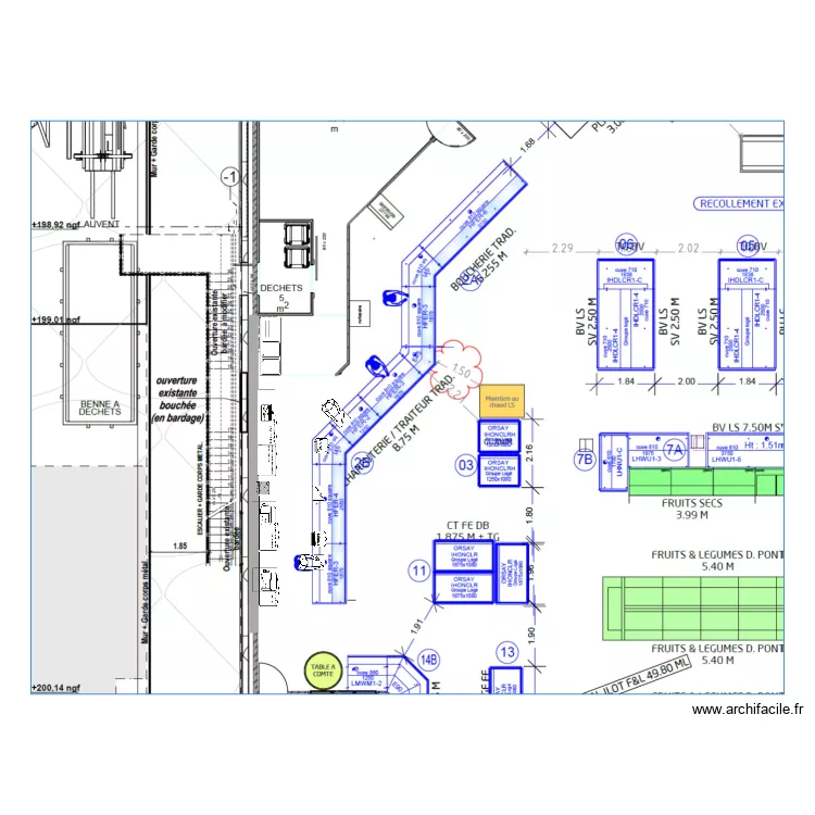 BLETTERANS ARRIERE TRAD. Plan de BLETTERANS ARRIERE TRAD. Plan de