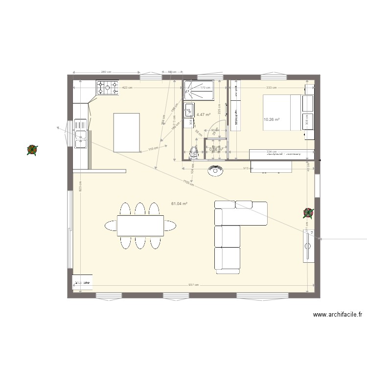 maison muy BASE test 4 evacuation. Plan de 0 pièce et 0 m2