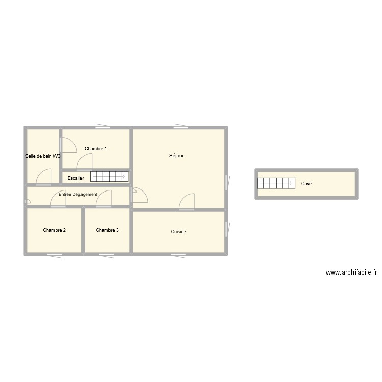 maison suv 2. Plan de 0 pièce et 0 m2