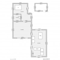 Maison sibiril extention Sud decroché 8m