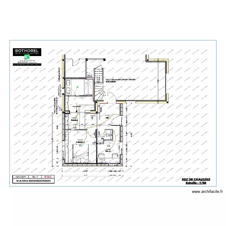 CABIOCH 1. Plan de CABIOCH 1. Plan de