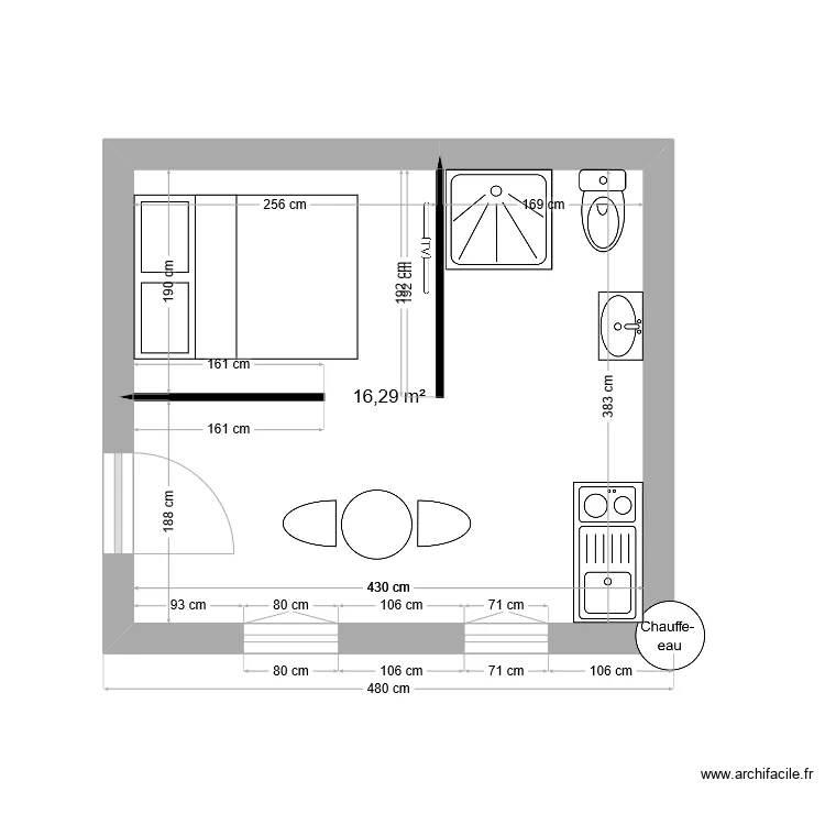 Petite maison . Plan de Petite maison . Plan de