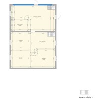 plan avec cloisons etage  igornay apres  travaux   