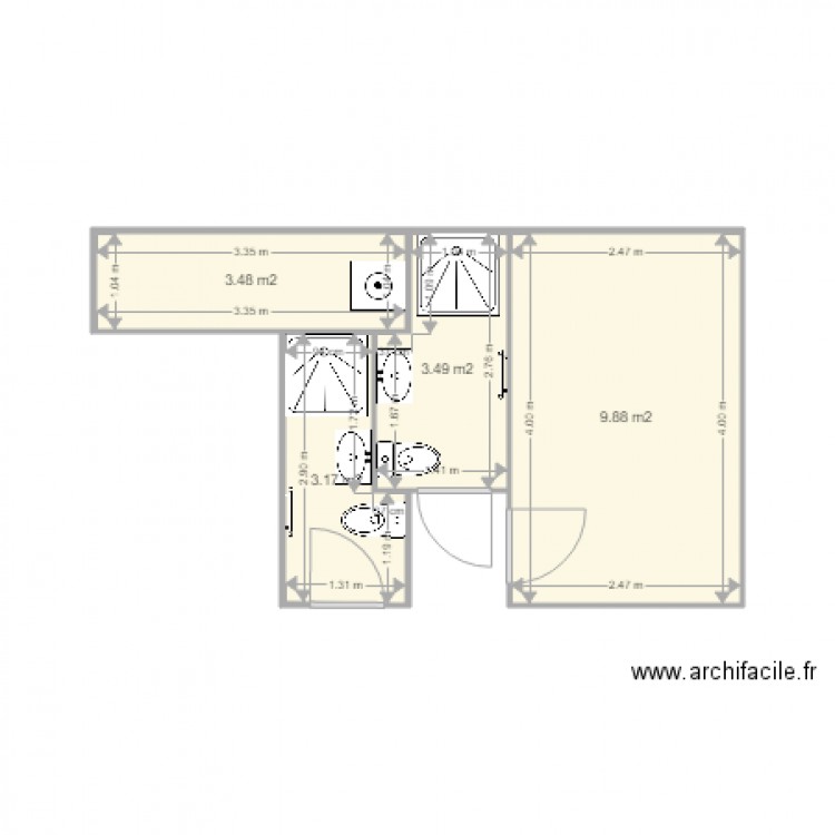 Nicoals Morel Anue de Lodève 2. Plan de 0 pièce et 0 m2