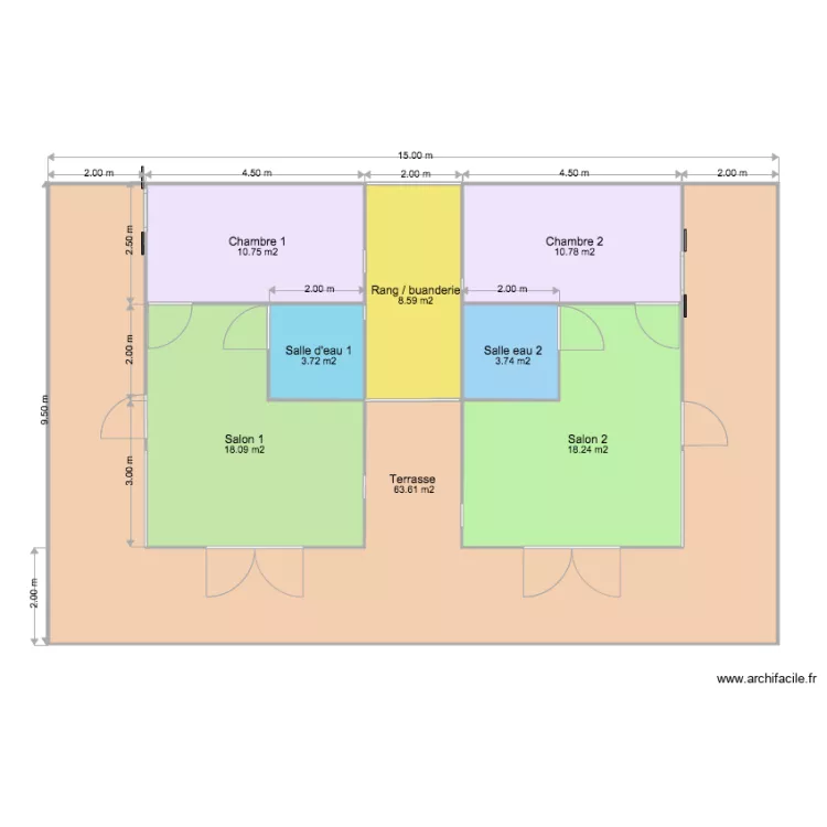 galpin handicap 230614. Plan de 