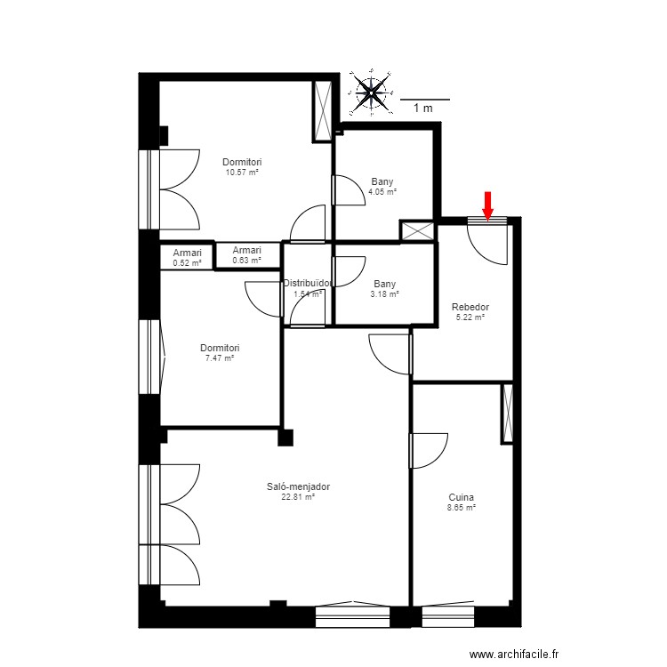 ED PRAT DEL SOLA BLOC B 2 4 ENCAMP. Plan de 0 pièce et 0 m2