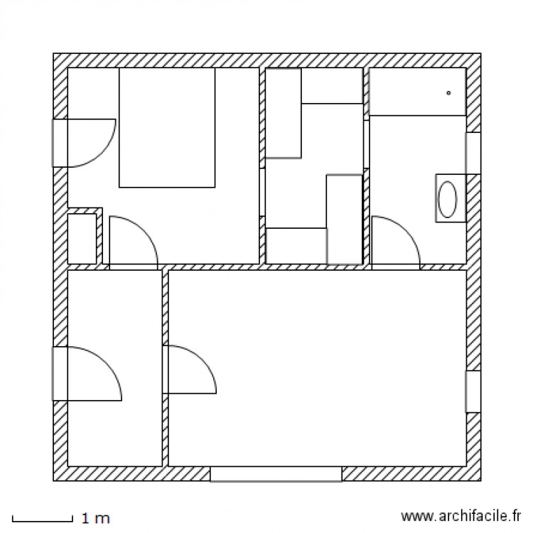 agencement garage 42 m2 - 02. Plan de 0 pièce et 0 m2