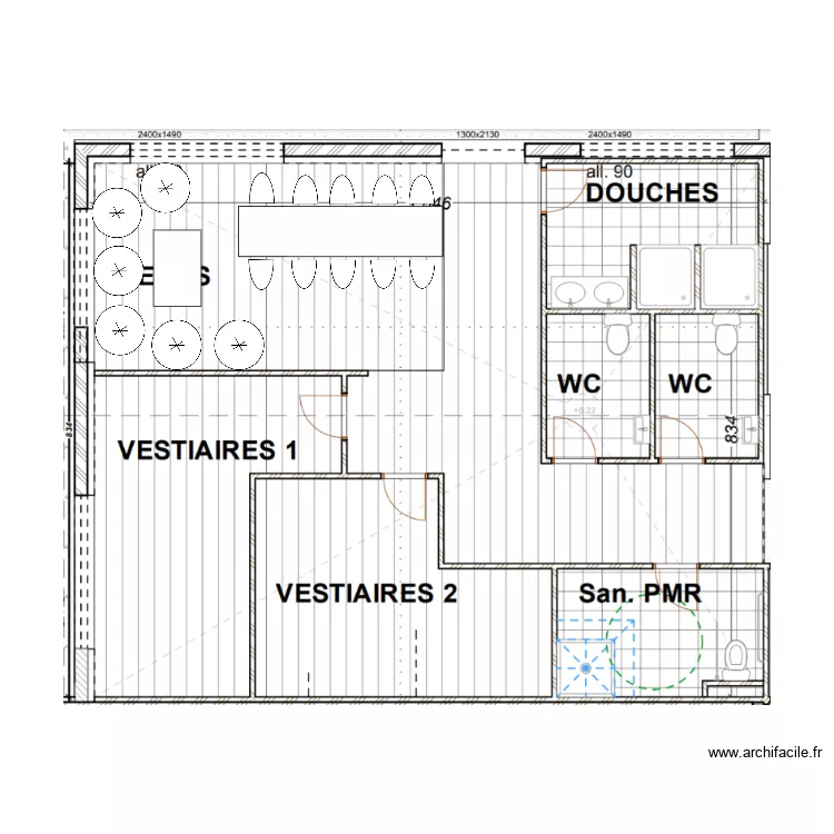 REPOS VAISE. Plan de 