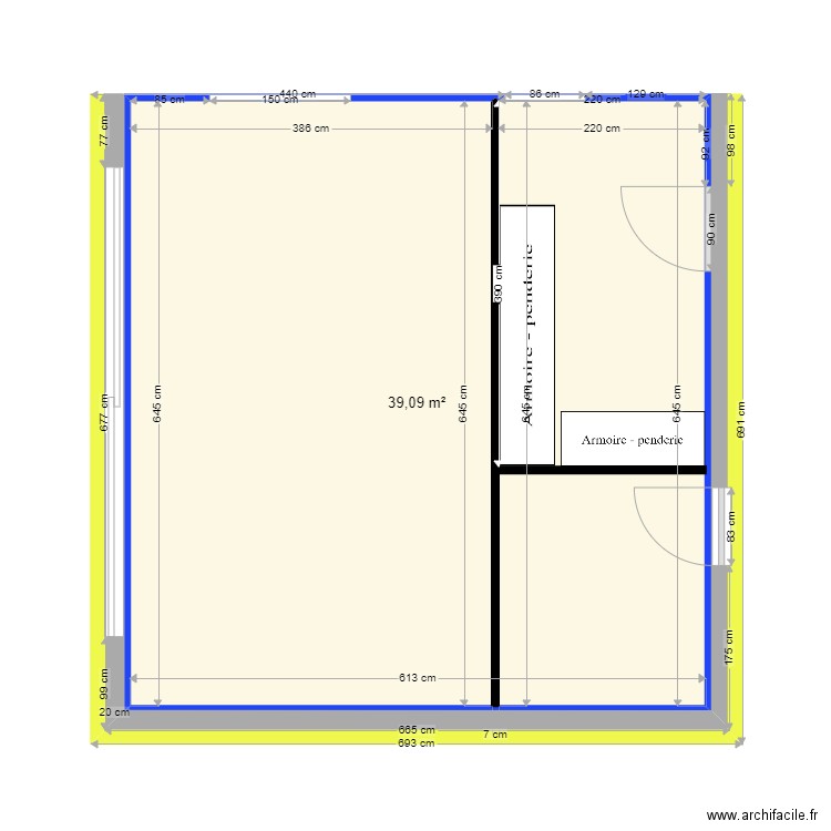 extension espinasse 02. Plan de 0 pièce et 0 m2