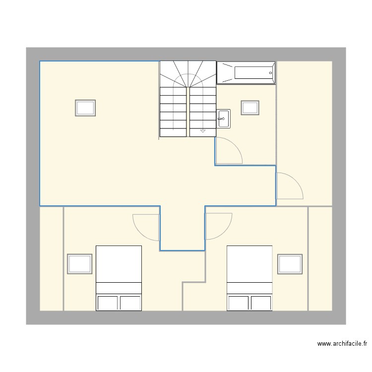 RABALLARD. Plan de 0 pièce et 0 m2