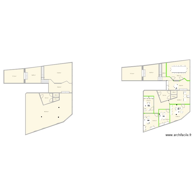 CRINO Av Foch. Plan de 0 pièce et 0 m2