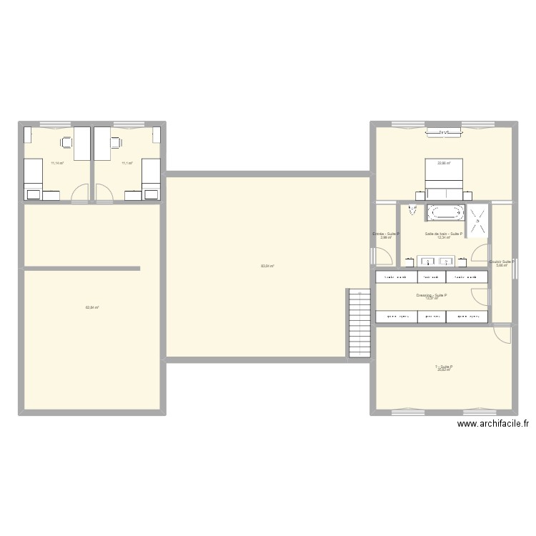 Future maison 1. Plan de 10 pièces et 251 m2