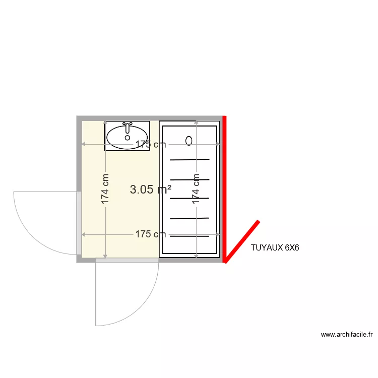 ROY J PIERRE . Plan de 