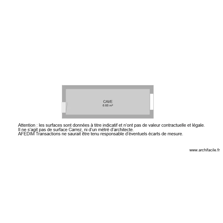 BI 4993 CAVE. Plan de 