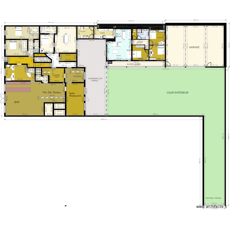 PLAN Cadastre Privée et professionnel . Plan de 0 pièce et 0 m2