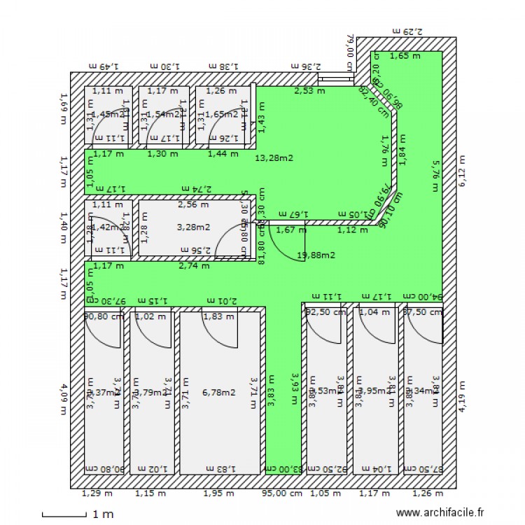 Stassart.sous-sol.2. Plan de 0 pièce et 0 m2