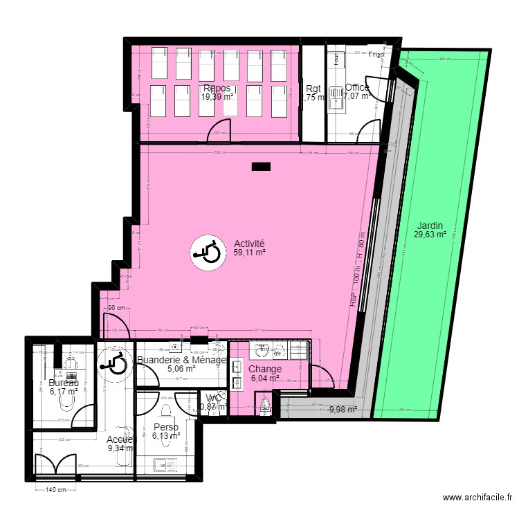 94VM projet. Plan de 0 pièce et 0 m2