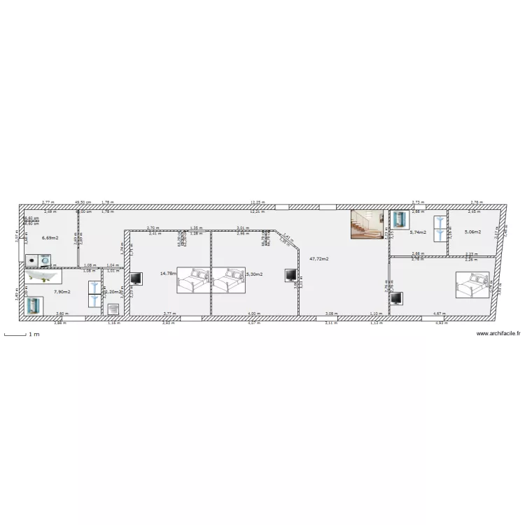 prive etage. Plan de prive etage. Plan de