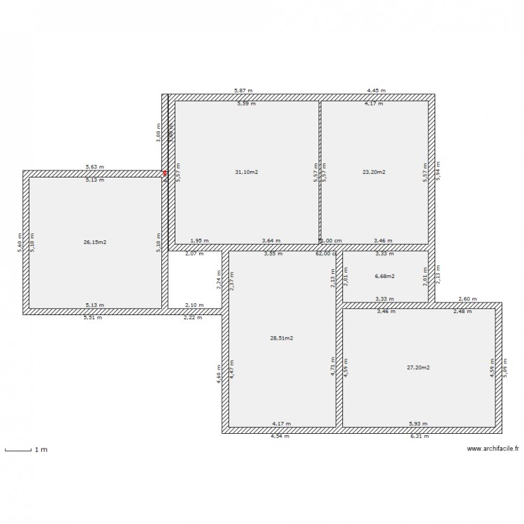 puy du roy. Plan de 0 pièce et 0 m2