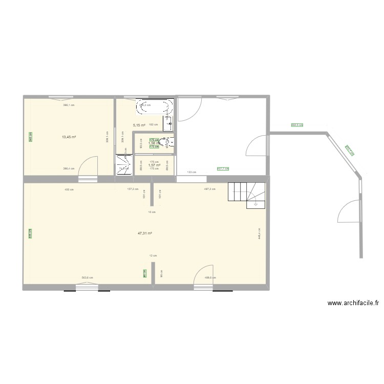 Maison Malvi Projet 1. Plan de 0 pièce et 0 m2