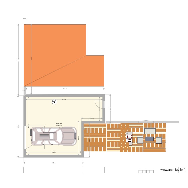 AVANCEMENT . Plan de 0 pièce et 0 m2